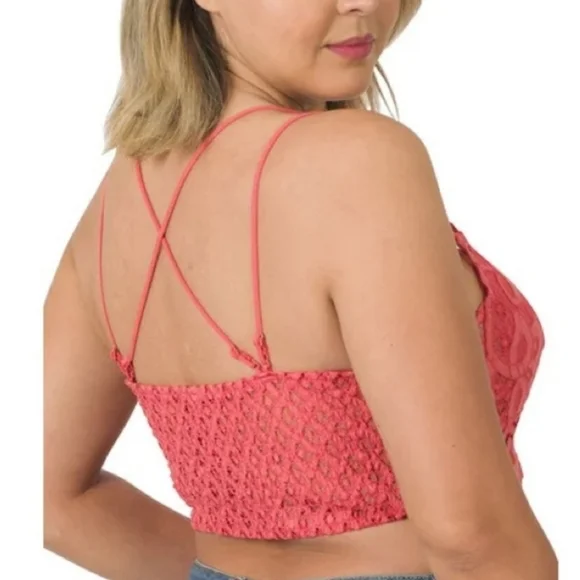 Zenana Adaline Bralette Size 2X and 3X - Picture 3 of 5